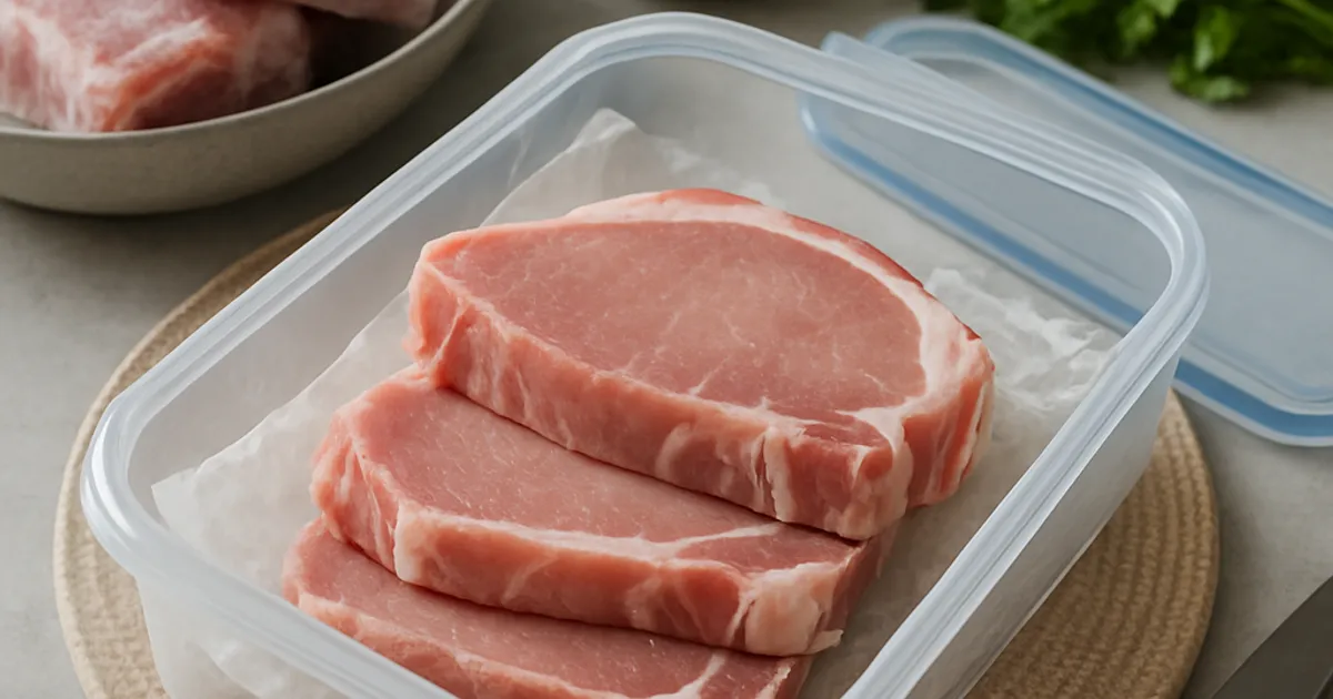 Schweinefleisch einfrieren und auftauen: So geht es richtig