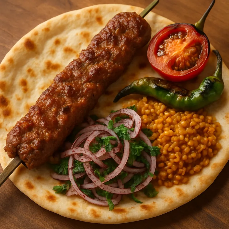 Adana Kebab (Würziger Hackfleischspieß)