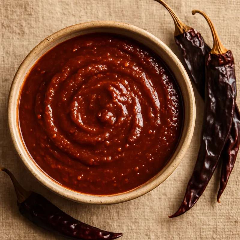 Adobo-Sauce mit Guajillo-Chili