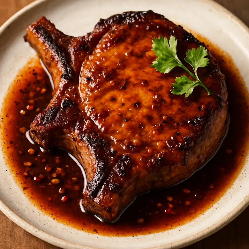 Adobo-Schweinekotelett
