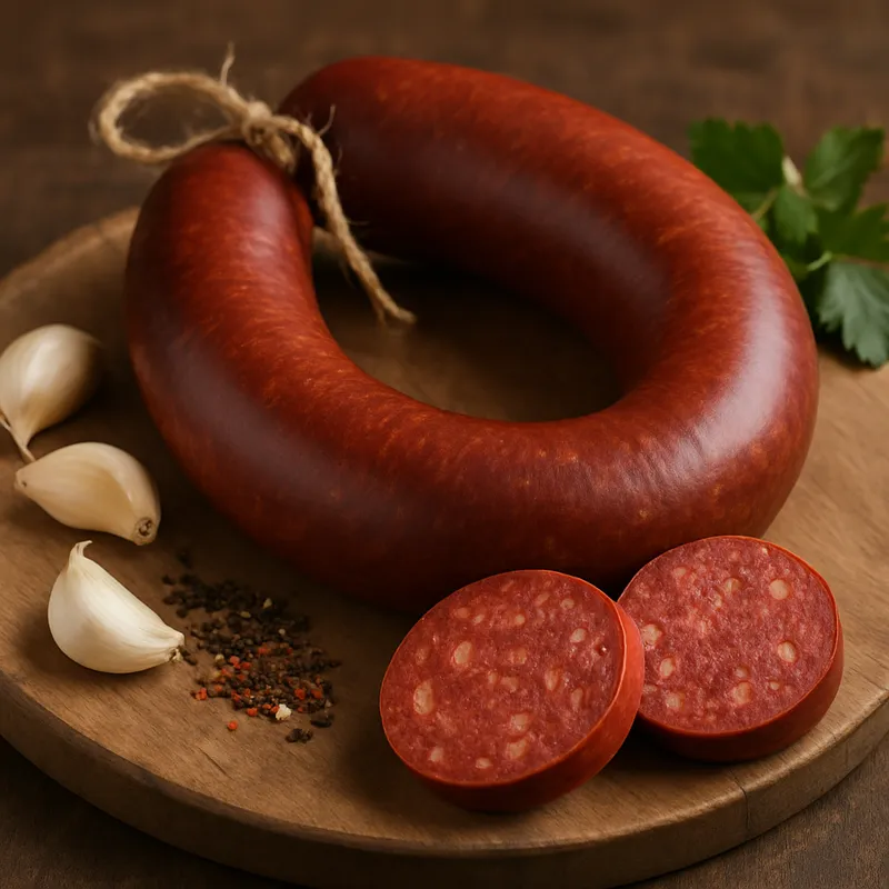 Afyon Sucuk (Afyon Knoblauchwurst-Spezialität)