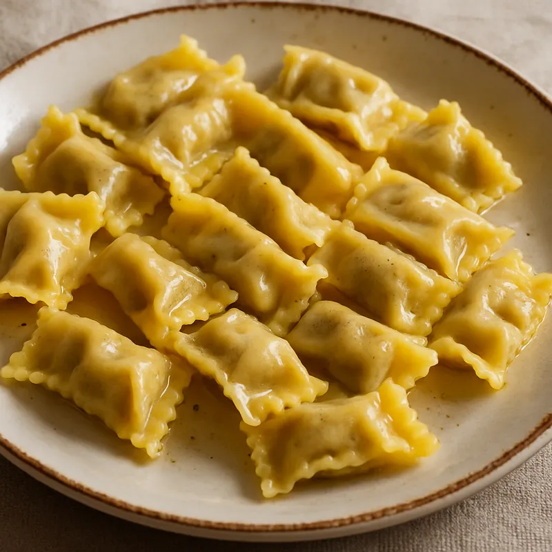 Agnolotti Del Plin (Piemontesische gezwickte Pasta)