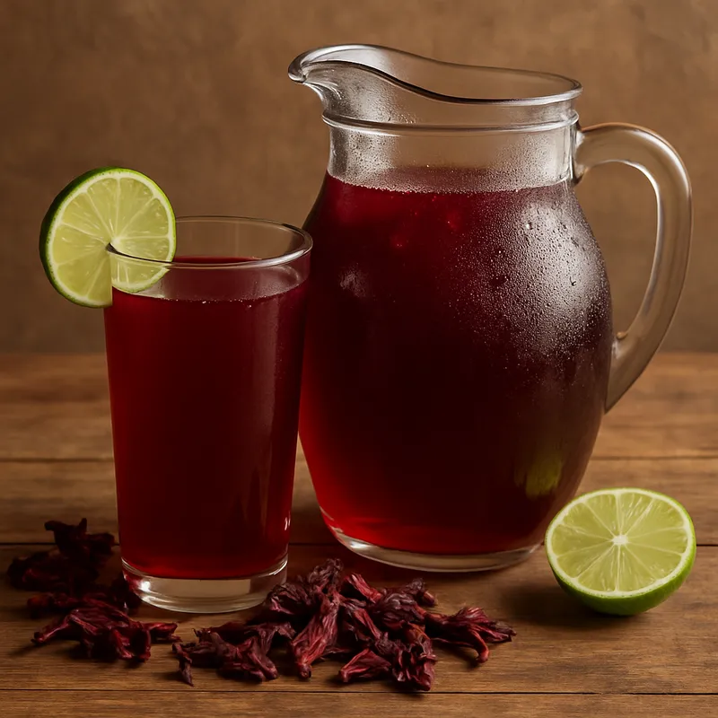 Agua De Jamaica (Hibiskuswasser)