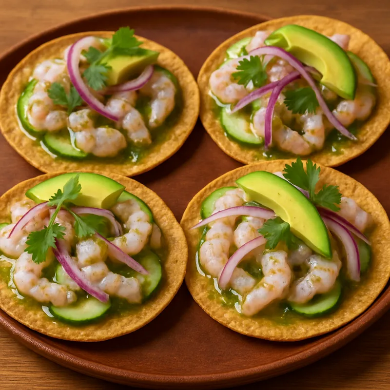 Aguachile Tostadas