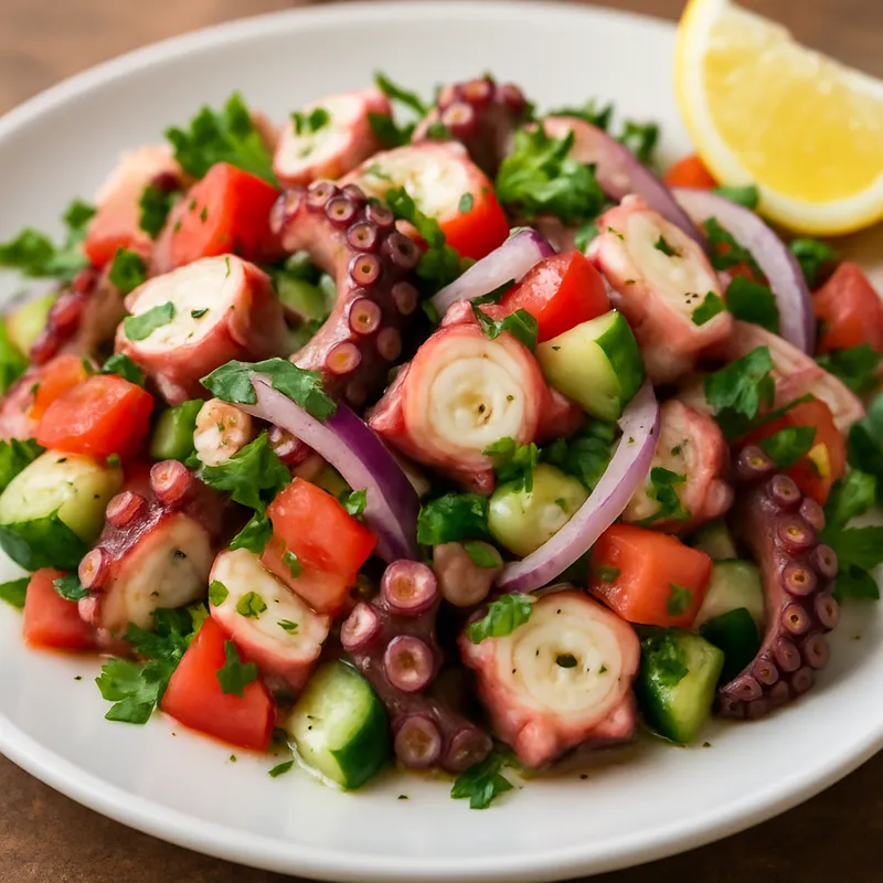 Ahtapot Salatasi (Tintenfischsalat)