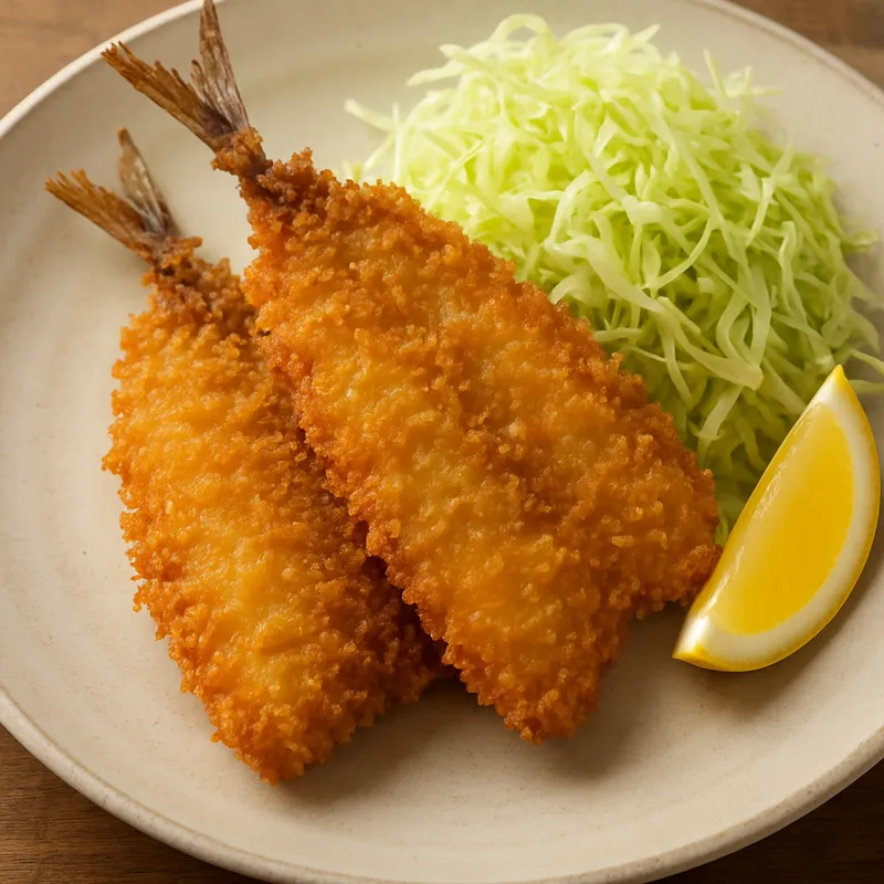 Aji Fry (Frittierte Stöcker-Makrele)