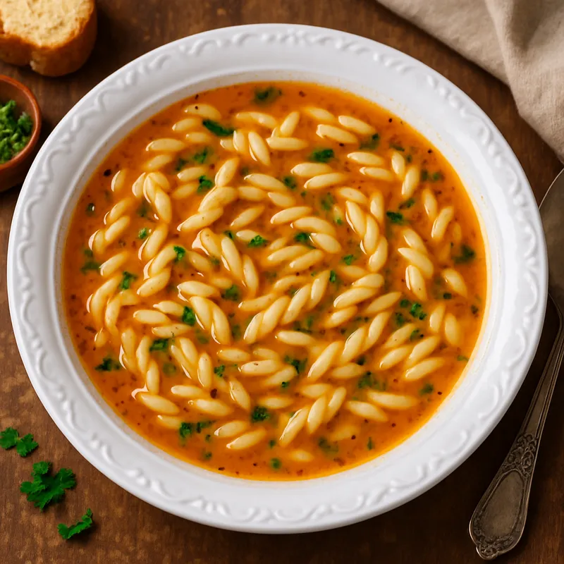 Aksaray Geflochtene Suppe
