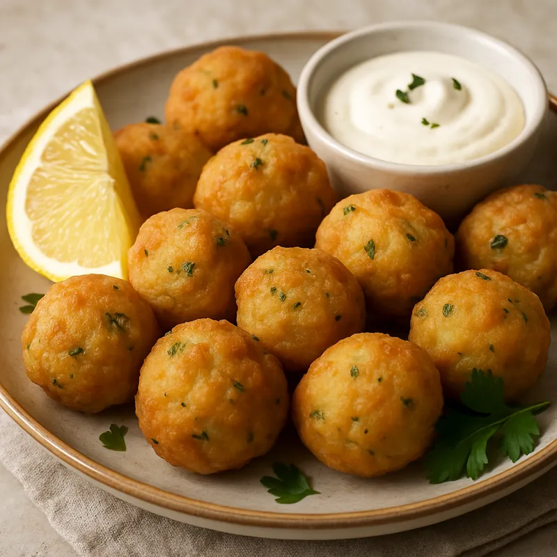 Albóndigas De Bacalao (Kabeljau-Bällchen)