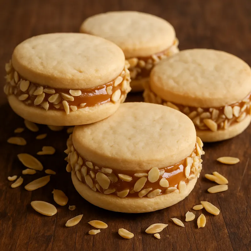 Alfajores (Mandel-Honig-Kekse)