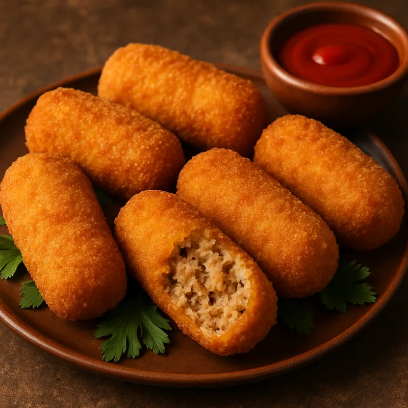 Alheira-Kroketten