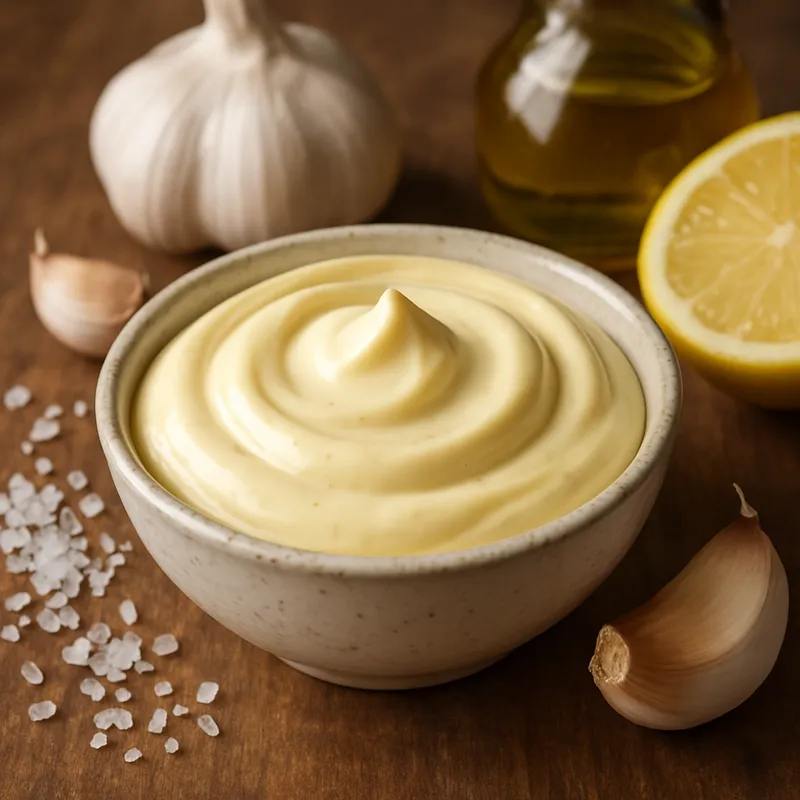 Alioli (Knoblauchmayonnaise)