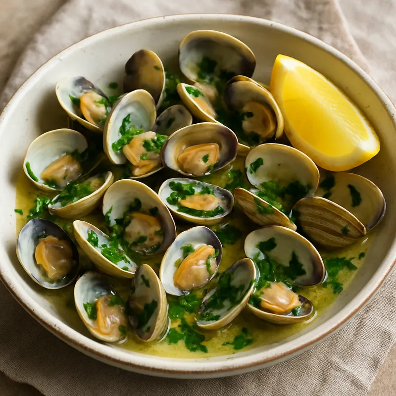 Almejas a La Bulhão Pato (Galicische Venusmuscheln)