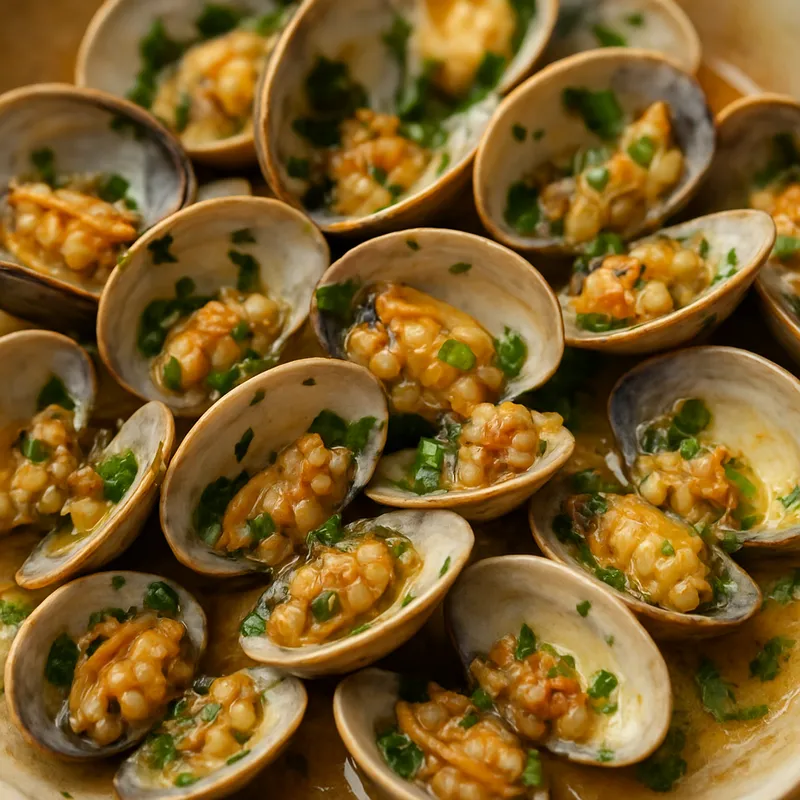 Almejas Al Ajillo (Knoblauchmuscheln)