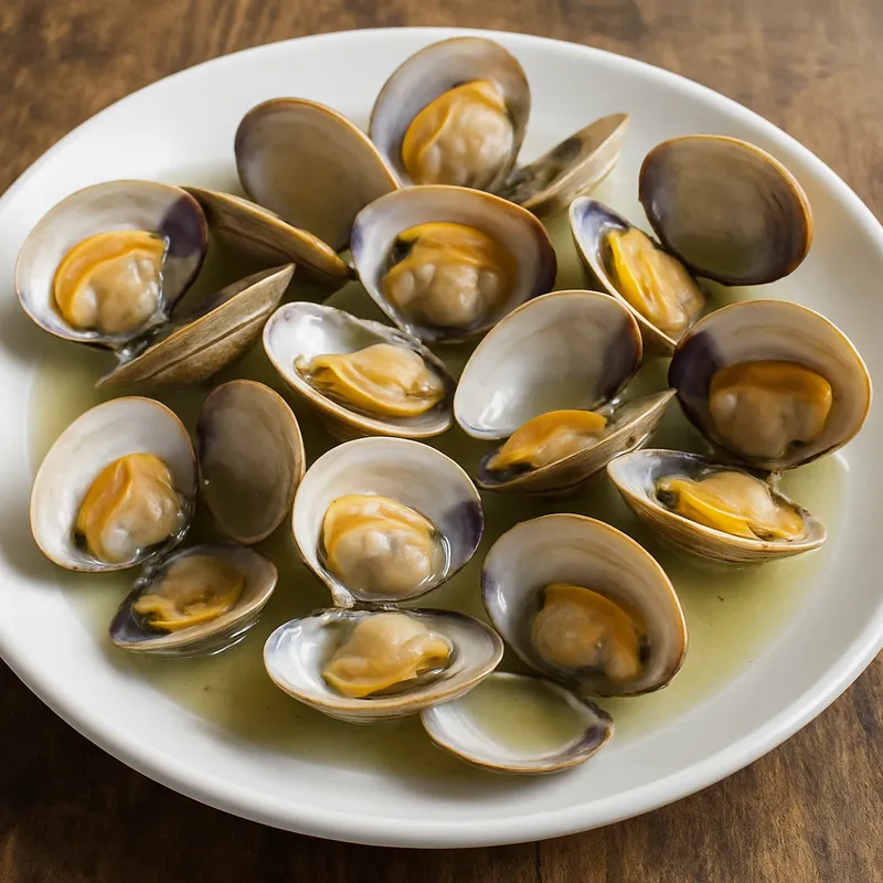 Almejas Al Natural (Muscheln auf natürliche Art)