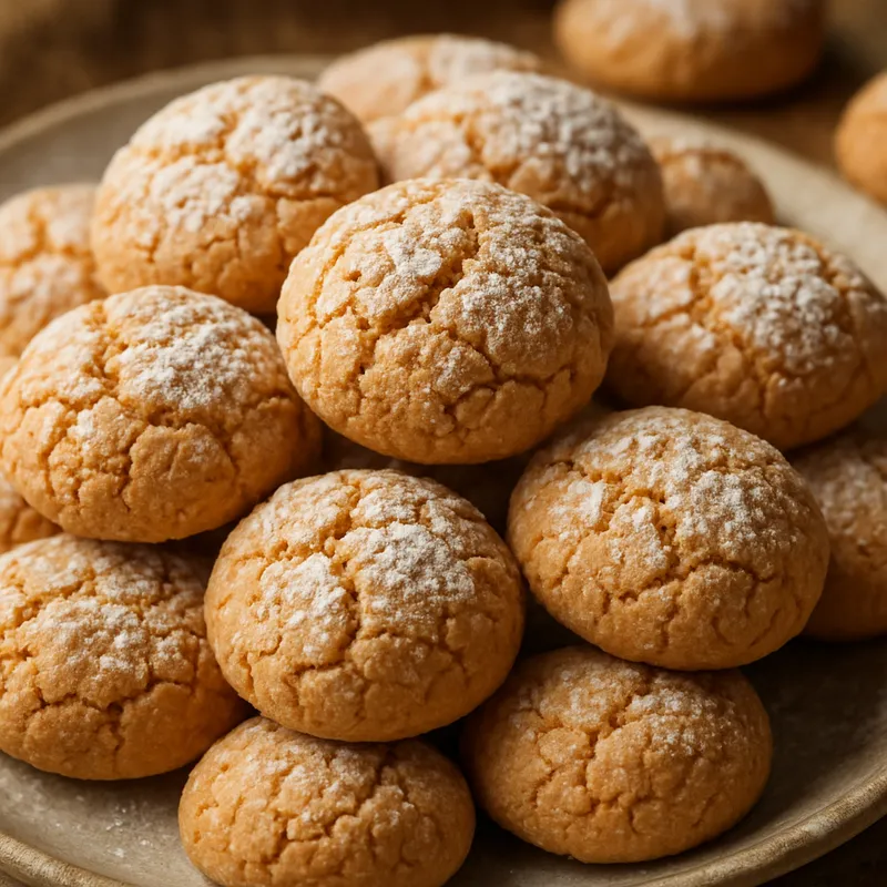 Amaretti (Italienische Mandelkekse)