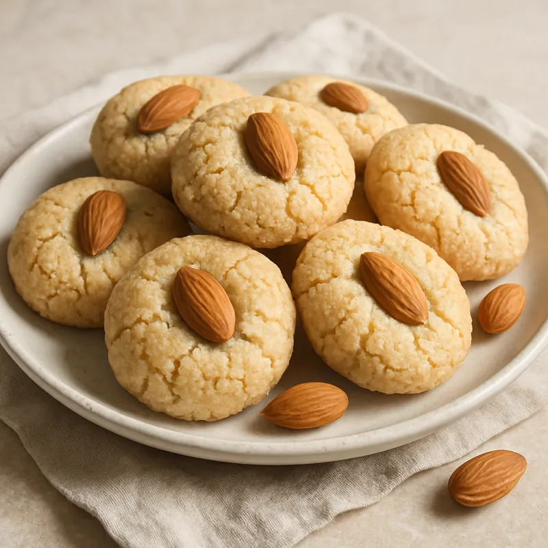 Amygdalota (Griechische Mandelkekse)