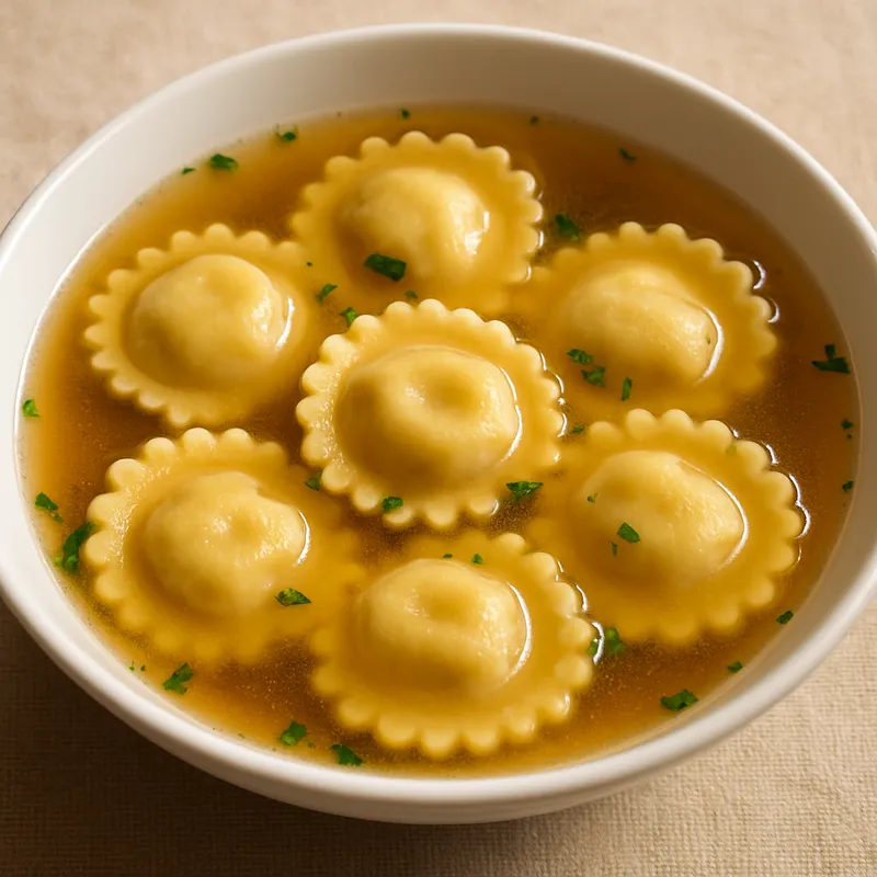 Anolini in Brühe