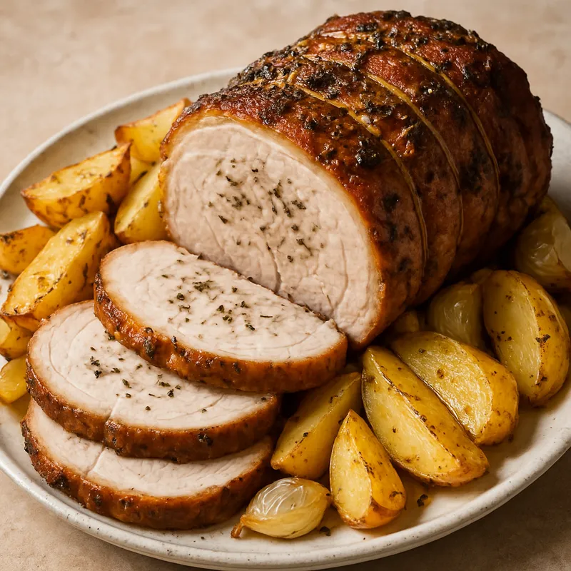 Arista di Maiale (Toskanischer Schweinebraten)
