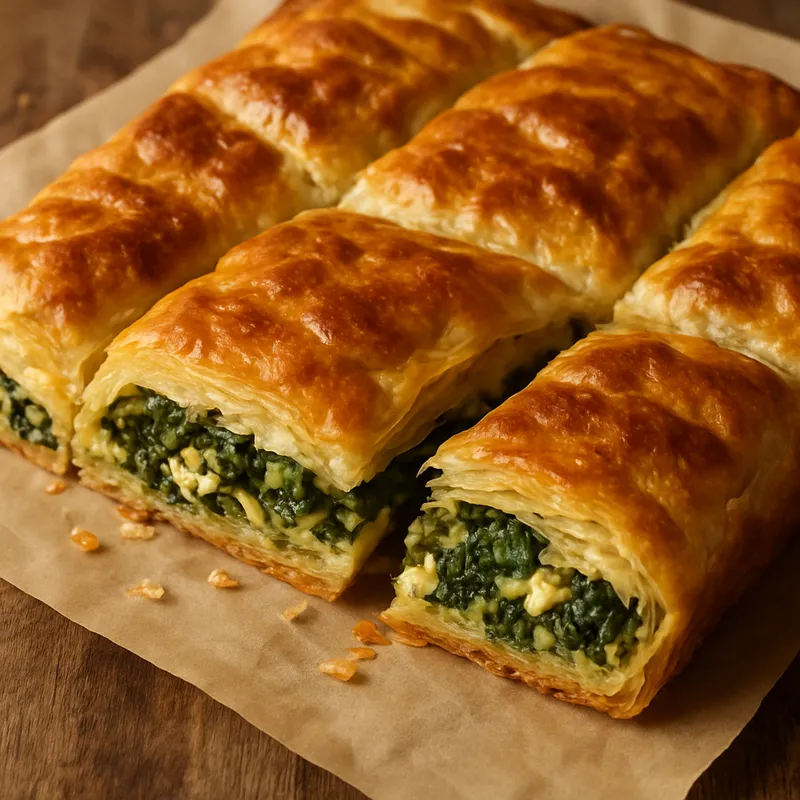 Arnavut Böreği (Albanischer Blätterteig-Börek)