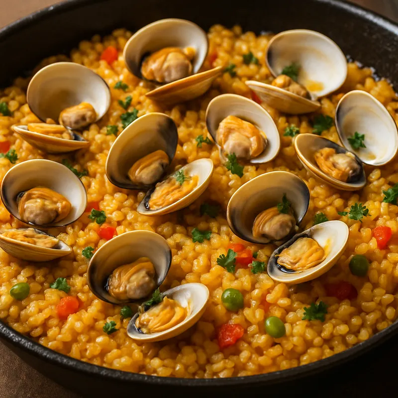 Arroz Con Almejas (Reis mit Muscheln)