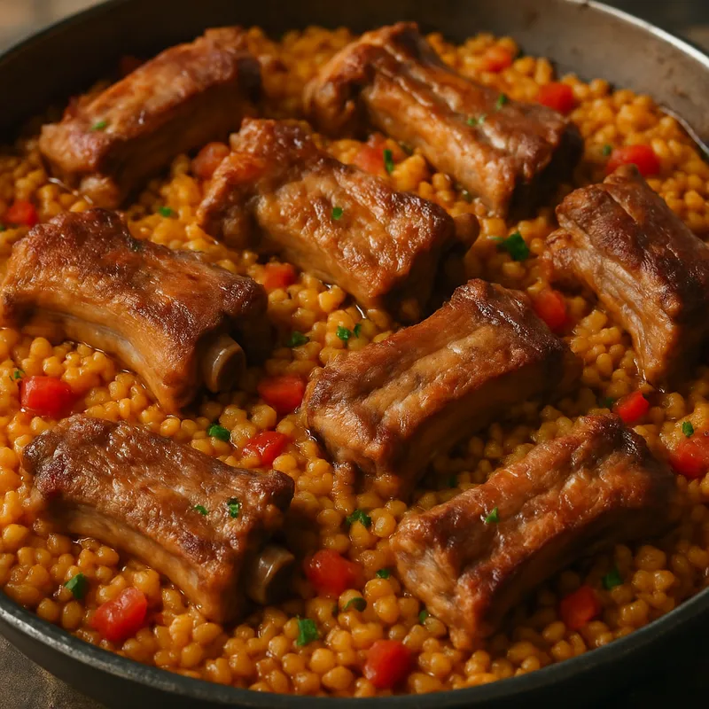 Arroz Con Costillas (Reis mit Rippchen)