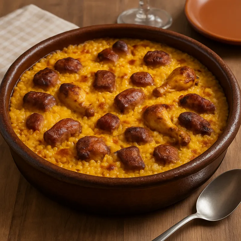 Arroz Con Costra (Reiskruste aus Elche)
