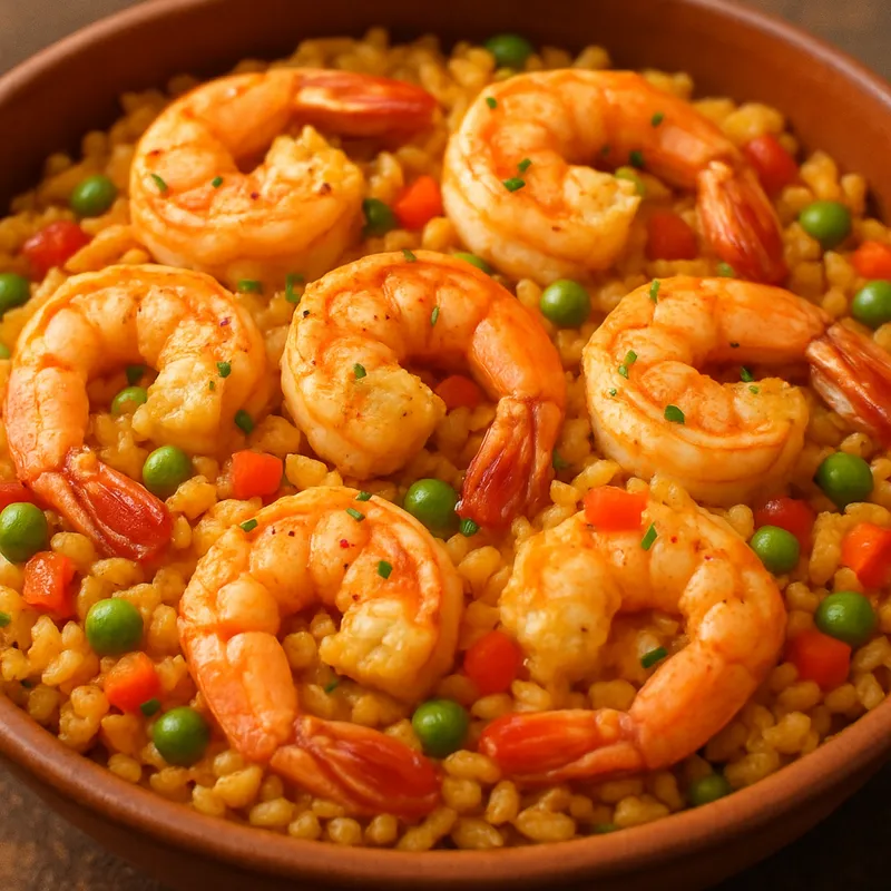 Arroz Con Gambas (Reis mit Garnelen)