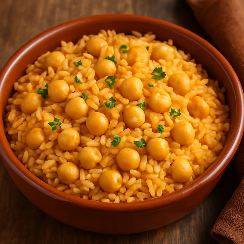 Arroz Con Garbanzos (Reis mit Kichererbsen)