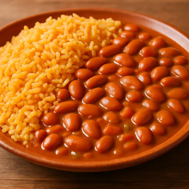 Arroz Con Habichuelas (Reis mit Bohnen)