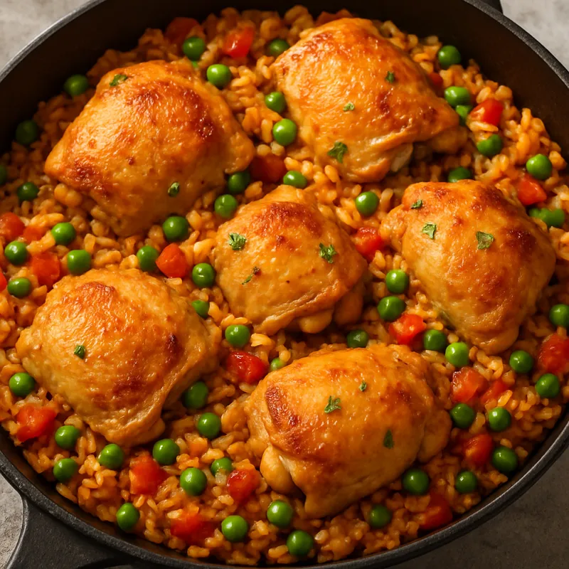 Arroz Con Pollo (Reis mit Hähnchen)