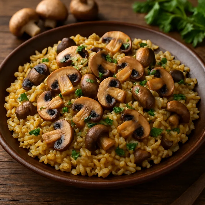 Arroz Con Setas (Reis mit Pilzen)