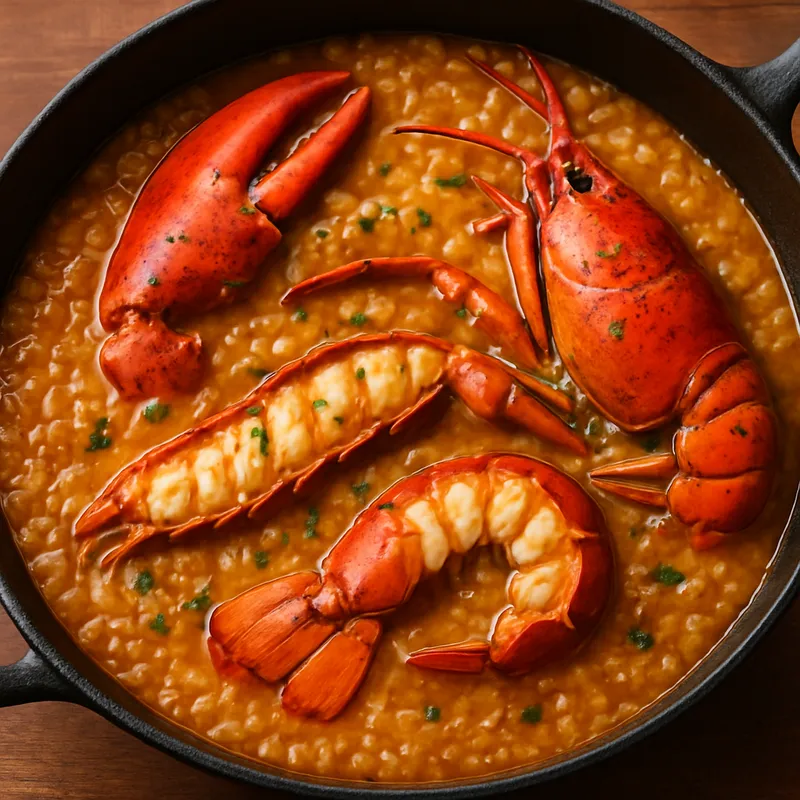 Arroz Meloso De Bogavante (Hummerreis)