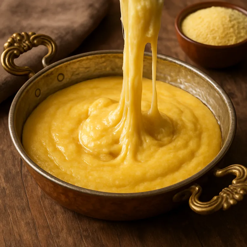 Artvin Kuymak (Artvin Käse-Maisgrieß-Gericht)