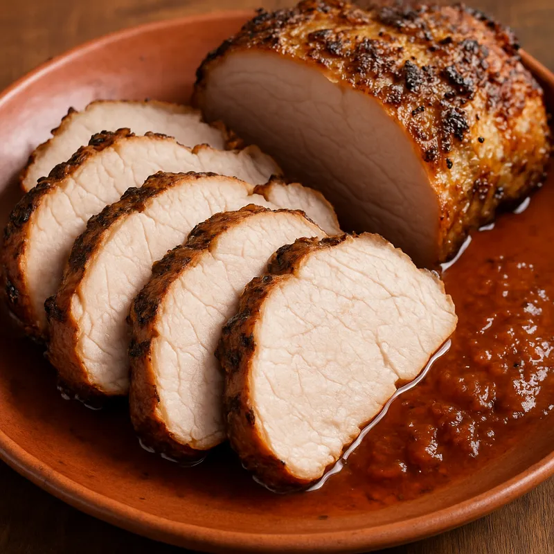 Asado De Cerdo (Schweinebraten)