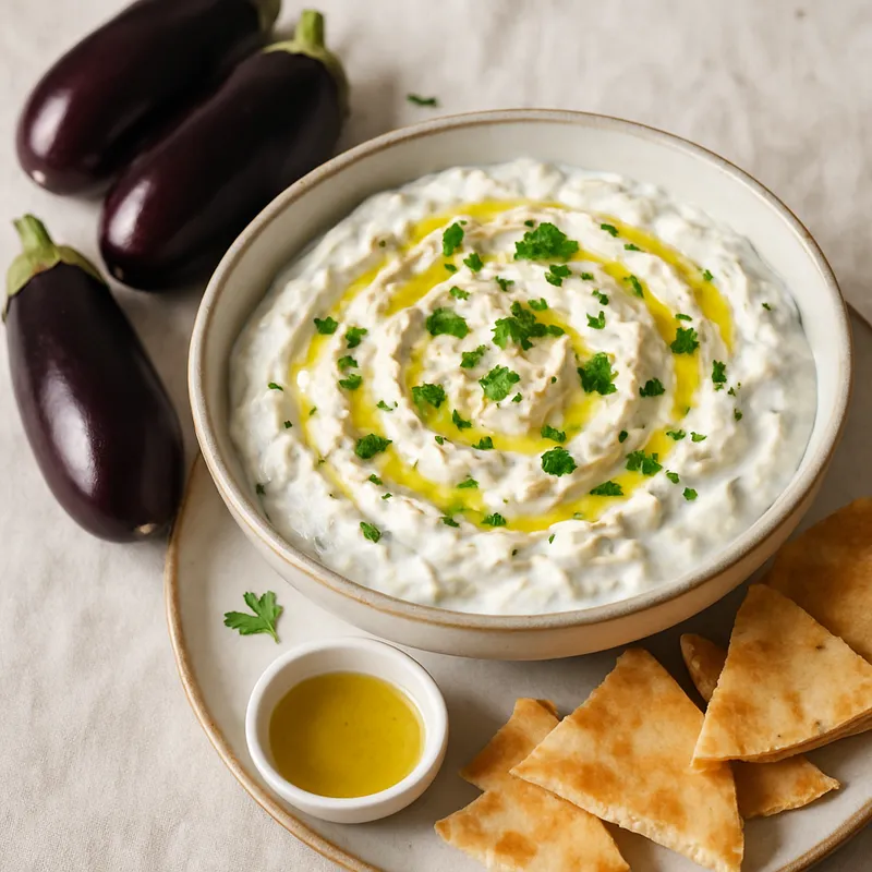 Auberginen-Joghurt-Dip