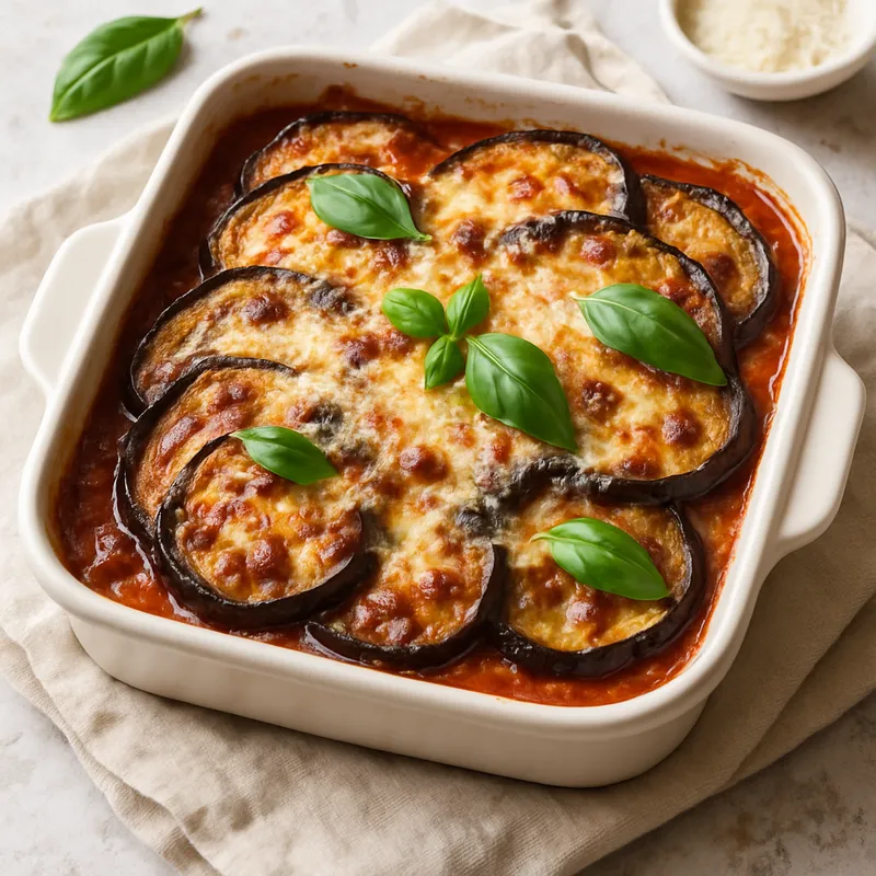 Auberginen-Parmigiana