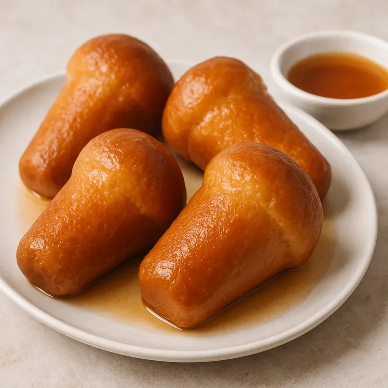 Babà al Rum (Rumgetränkter Hefekuchen)