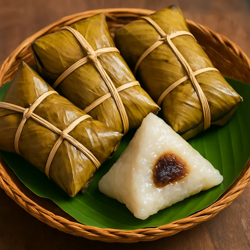 Bah Chang (Thailändische Klebreisklöße)