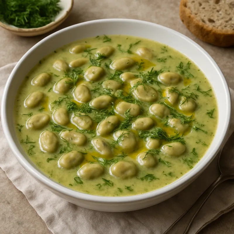 Bakla Çorbası (Dicke-Bohnen-Suppe)