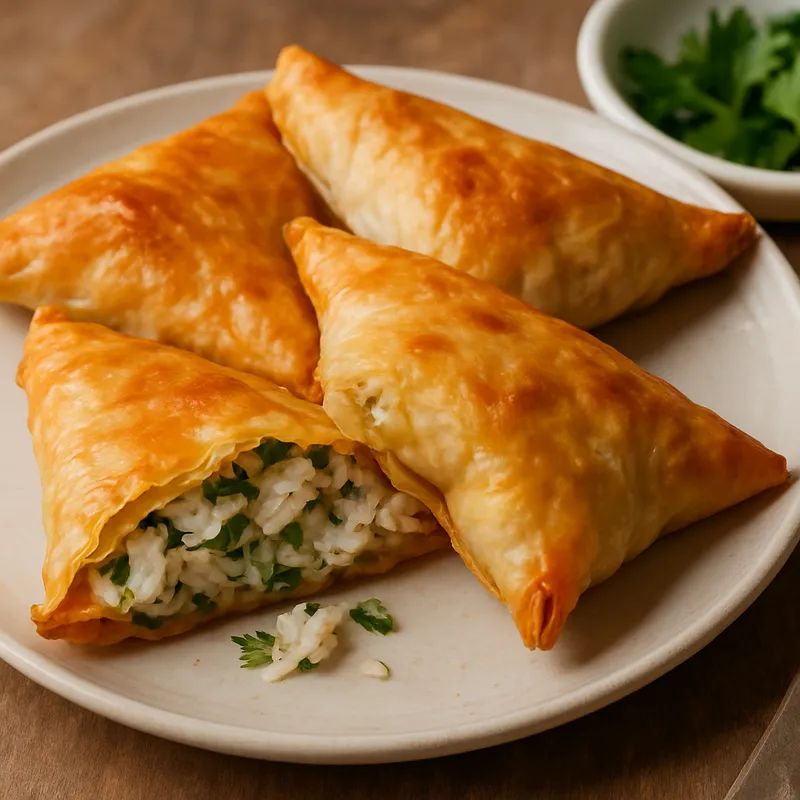 Balık Böreği (Börek mit Fischfüllung)
