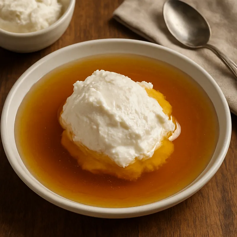 Bal Kaymak (Honig mit Kaymak)