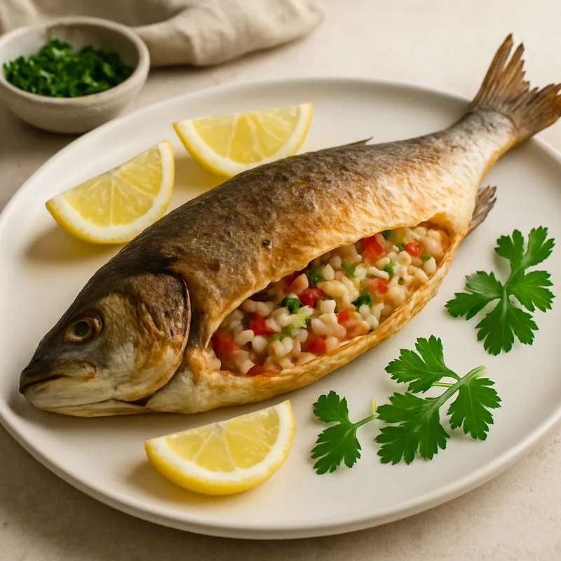 Balik Dolma (Gefüllter ganzer Fisch)