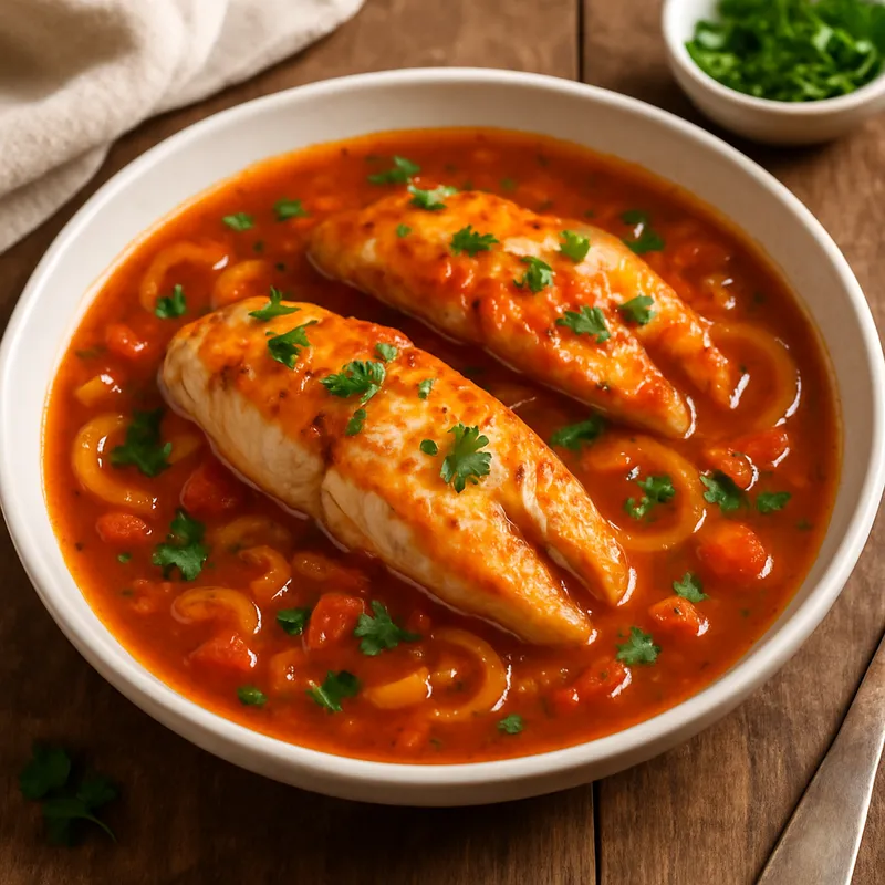Balik Soslu (Fisch in Soße)