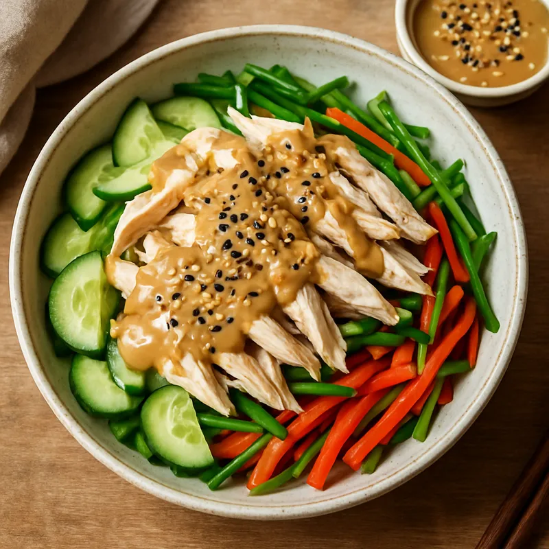 Banbanji (Bang Bang Hähnchensalat)