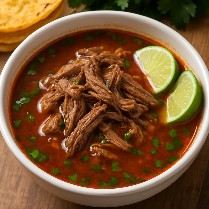 Barbacoa-Brühe (Consome de Barbacoa)