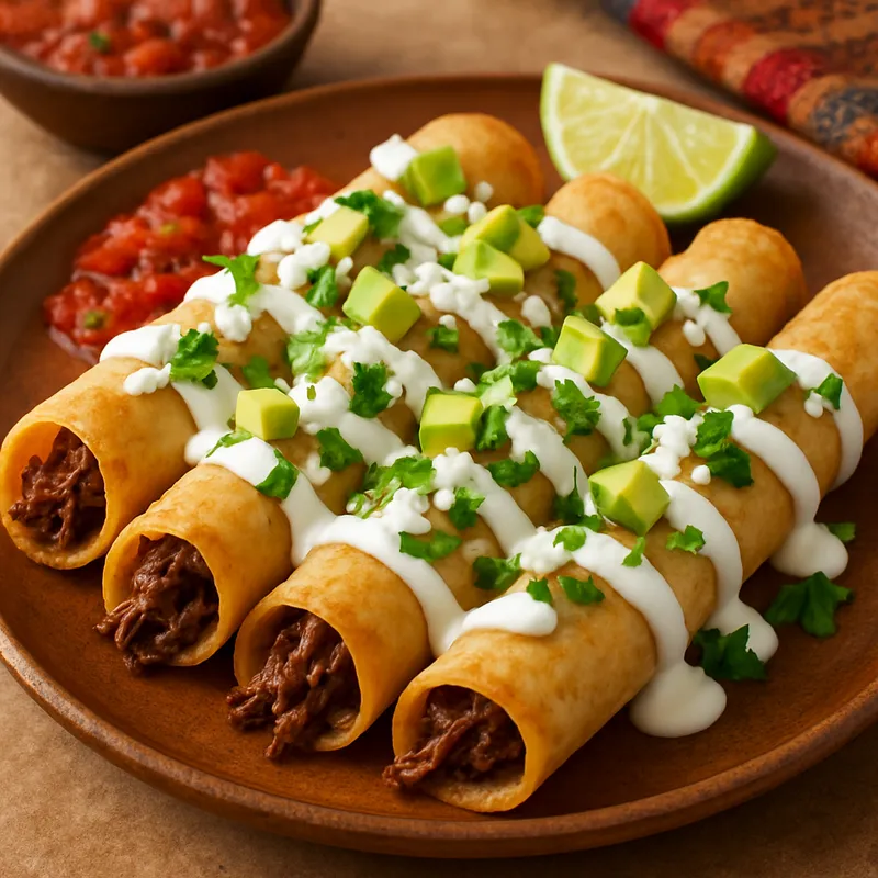 Barbacoa Flautas