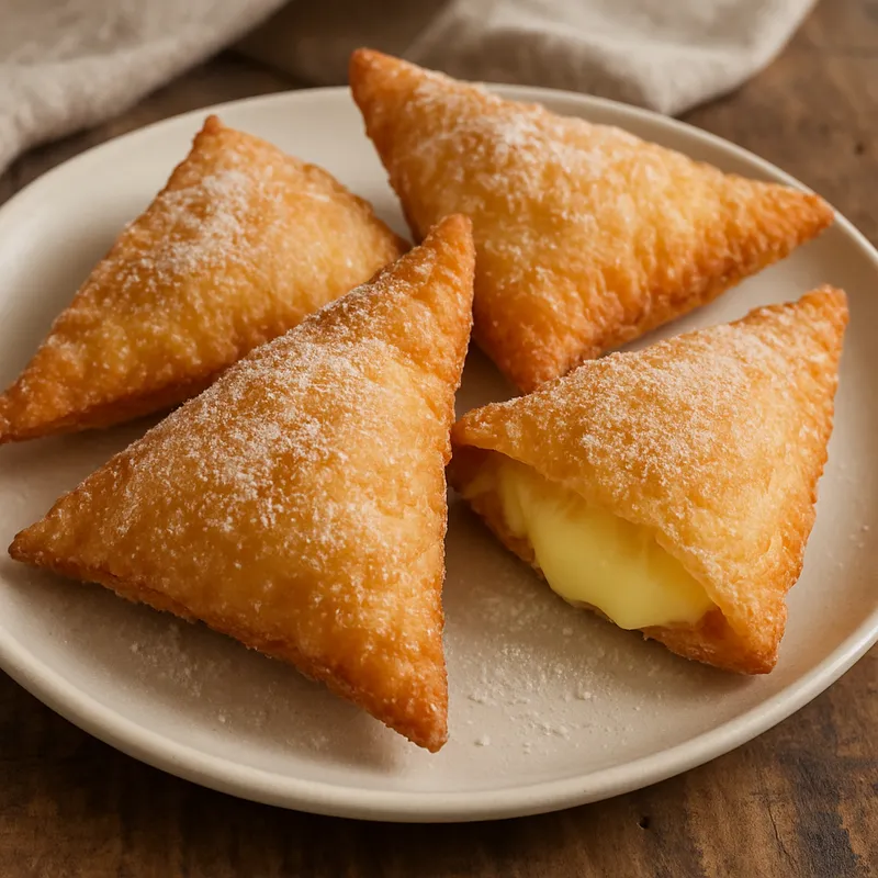 Bartolillos Madrilenos (Madrider Blätterteiggebäck)