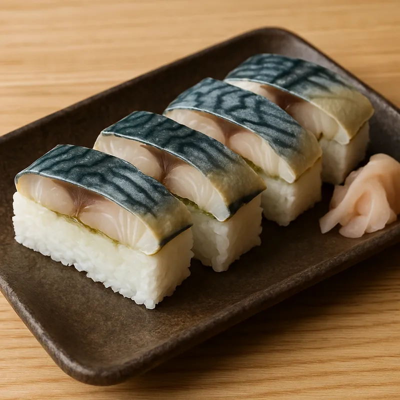 Battera (Gepresste Makrelen-Sushi)