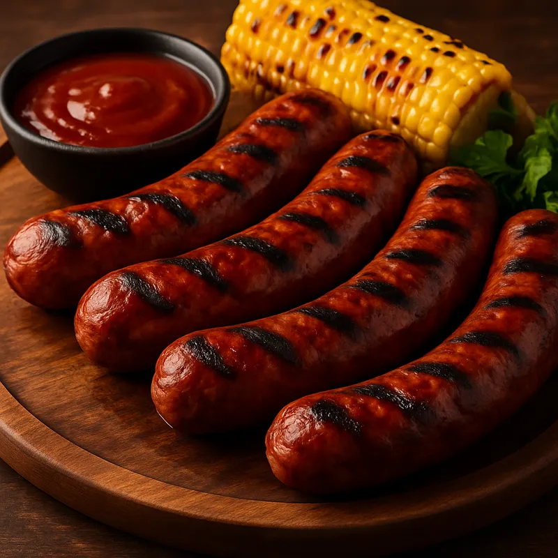 BBQ-Rindfleischwurst