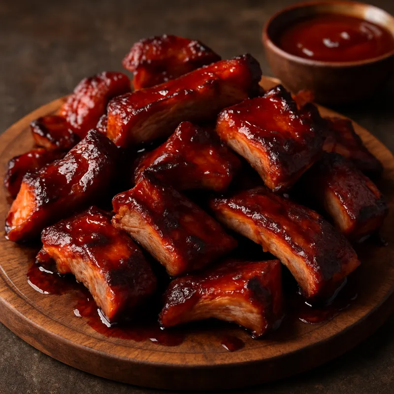 BBQ Rippchen-Spitzen